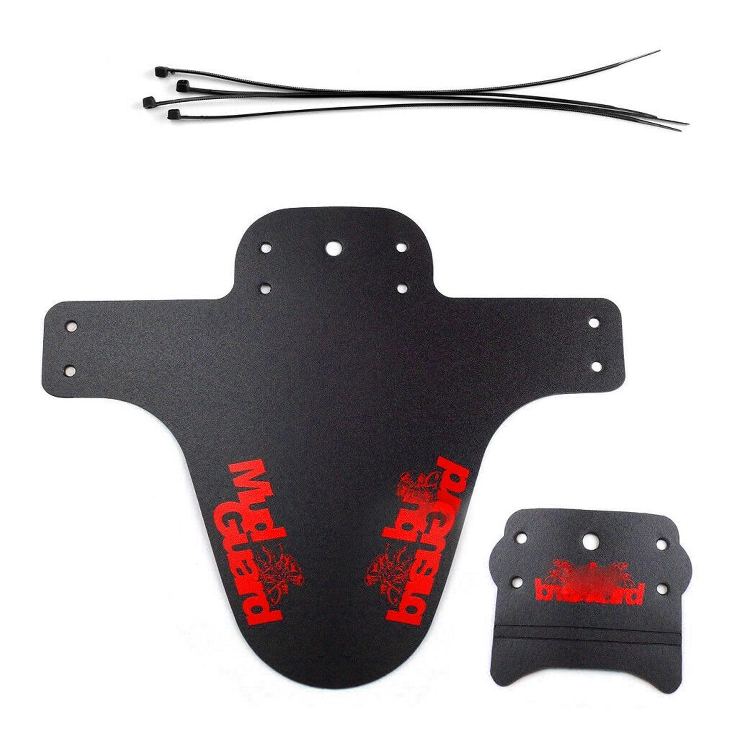 Outdoor Bike Cycling Front and Rear Fender Component Set