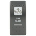 UHF Radio Rocker Switch Cover Only - White