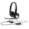 Logitech H390 USB Headset Adjustable,USB,2 Years Noise Cancelling Micophone Headphones In-line Audio Controls 981-000485