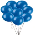 30cm Sapphire Blue Decorator Balloons 25 Pack
