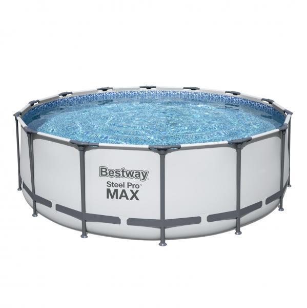 Bestway 4.27m x 1.22m Steel Pro MAX Frame Pool with 800gal Cartridge Filter Pump - 5612Y