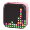 Block LED Creative Bluetooth Speaker Wireless Retro - Pink