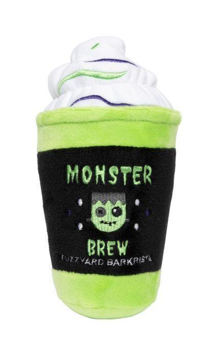 Monster Brew Halloween Soft Dog & Puppy Toy by FuzzYard (15x9cm)