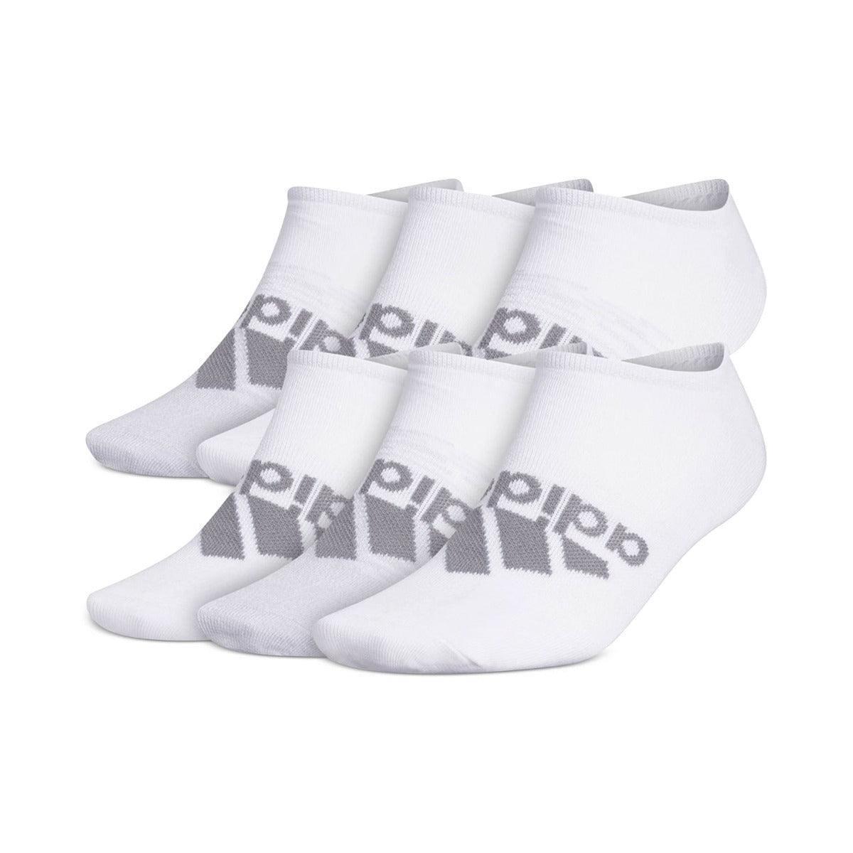 Adidas Athletic Superlite No Show Socks (6 Pairs) - One Size