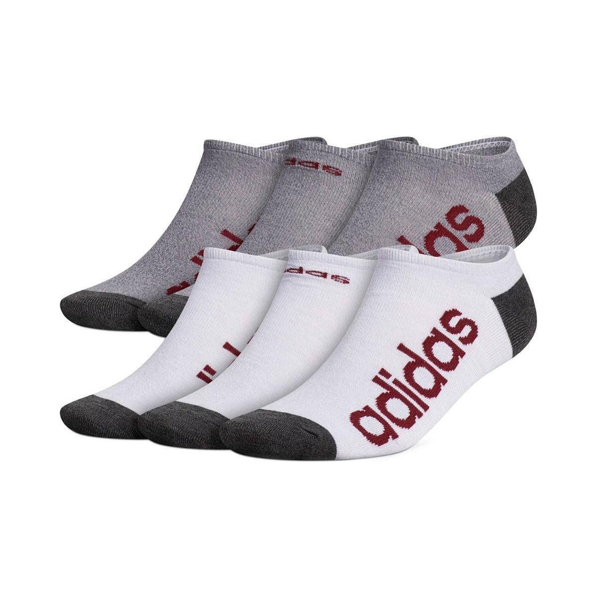 Adidas Athletic Superlite No Show Socks (6 Pairs) - One Size