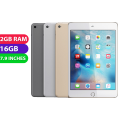 Apple iPad Mini 4 Wifi (16GB, Any Colour, Global Ver) - Excellent - Refurbished