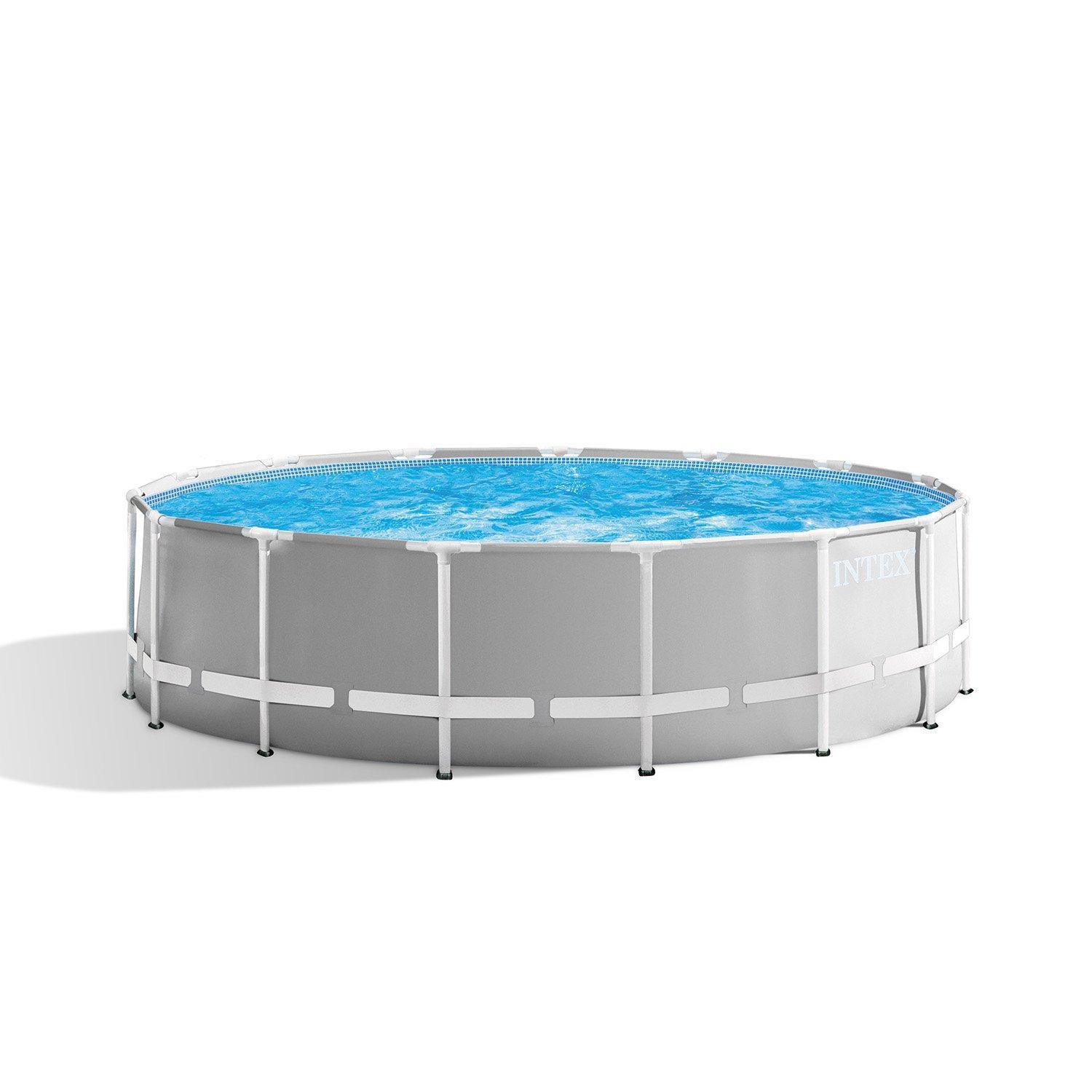 Intex 26726NP Prism Frame Swimming Pool 4.57m x 1.22m Round with Pump
