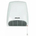 Heller Wall Mounted Bathroom/Toilet Fan Heating/Heater 32cm w/ Pull Switch 2000W
