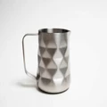 Diamond Satin Stainless Steel Milk Frothing Jug Coffee Latte Pitcher 350ml