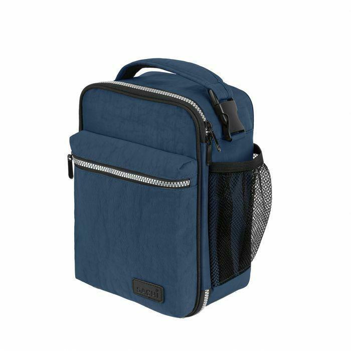 Sachi Insulated Lunch Snack Tote Bag Thermal Cooler Carry School Navy