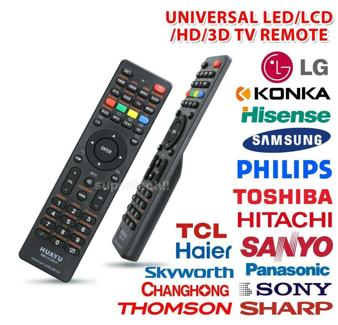 Universal LED/3D TV Remote for HISENSE, KONKA,CHANGHONG,SKYWORTH, HITACHI, Haier