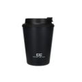 Eco Double Wall Reusable Drink Eco-Friendly Mug Travel Cup 350ml - Onyx Black