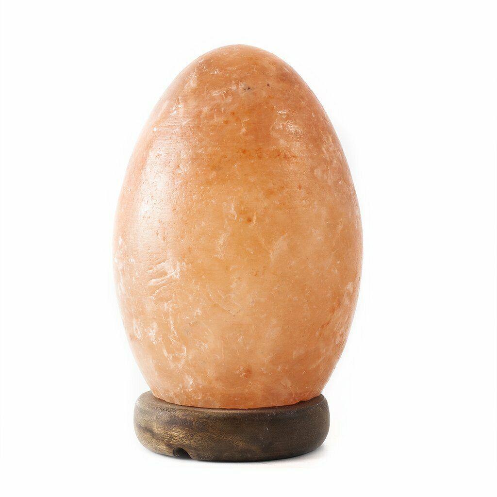 Egg Himalayan Crystal Salt With Lamp Natural Night Light Rock Energy 3kg