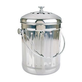 Appetito 4.5L Stainless Steel Compost Bin