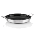 Stanley Rogers Non-stick Stainless Steel Paella Pan Round Roasting Pan 36cm