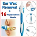 Ear Wax Remover Cleaner Spiral Soft Tip Safe Wax Removal