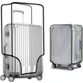 Transparent Waterproof PVC Travel Luggage Protector Suitcase Cover 20-30 Inch