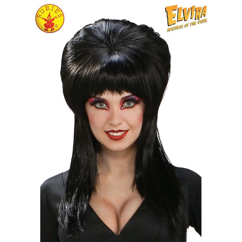 Rubie'S Licensed Elvira Adult'S Wig Halloween Dress Up Accessory