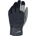 Nike Mens Faux Suede Winter Gloves (Black) (1)