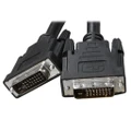 8ware DVI-DD1 1.5m DVI-D Dual-Link Cable Male to Male 25-pin 28 AWG for PS4 PS3 Xbox 360