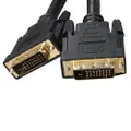 [DVI-DD5] 5m DVI-D Dual-Link Cable Male to Male 25-pin 28 AWG for PS4 PS3 Xbox 360