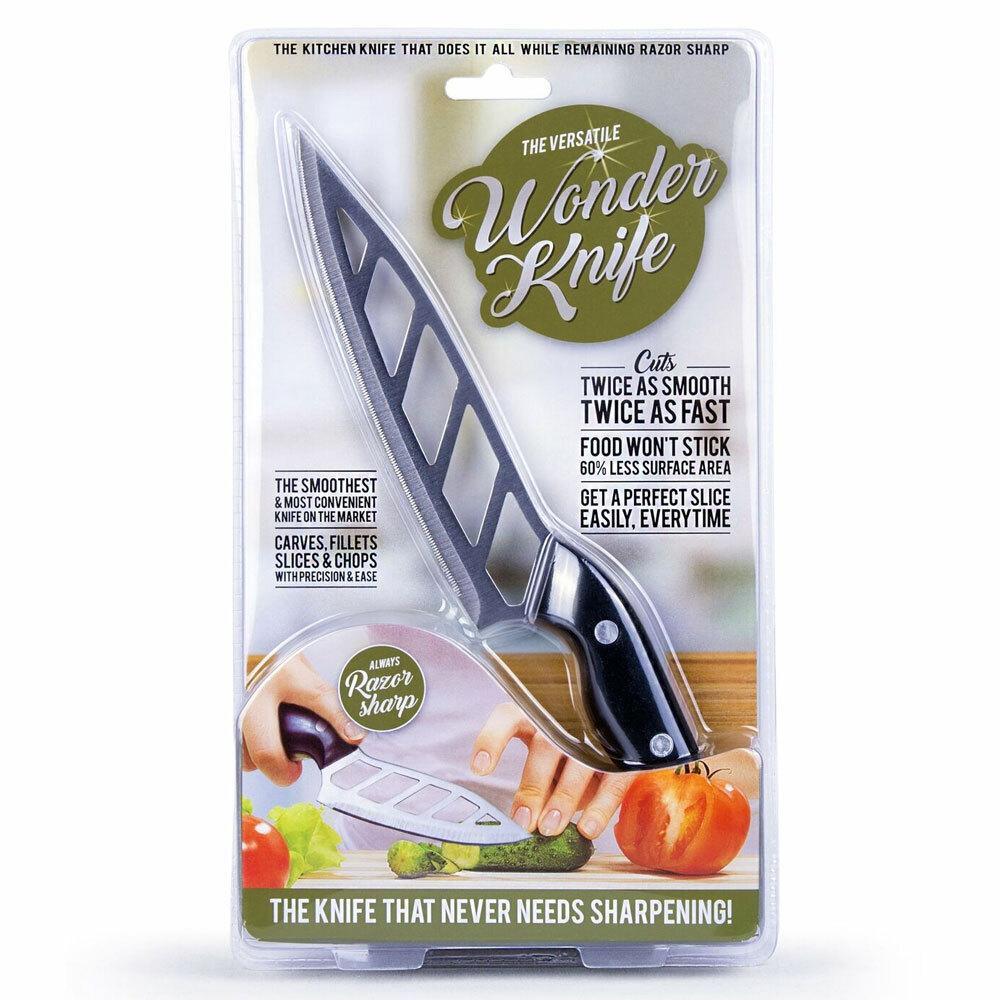 The Versatile Wonder Kitchen Chef Knife 26cm Stainless Steel Blade Cheese/Steak