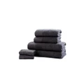 Bedding & Beyond Retreat Towel Set (Pack of 6) (Charcoal) (One Size)