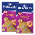 120pc Hercules Click Zip Resealable Snacks Bag 15x10cm Food Storage BPA Free