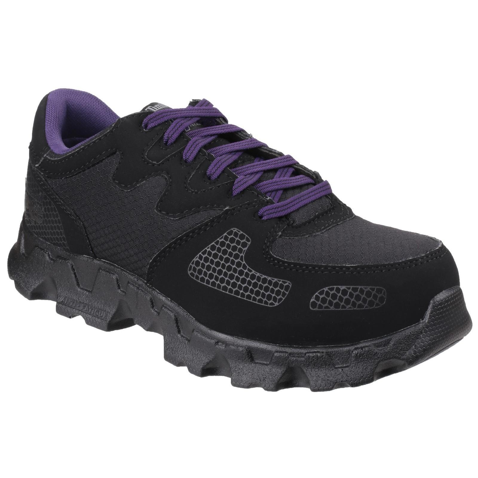 Timberland Pro Womens/Ladies Powertrain Low Lace Up Safety Shoes (Black) (5 UK)