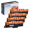 4 Laser Toner Cartridge Replacement TN253 TN257 for Brother Printer DCPL3510CDW MFCL3750CDW L3770CDW L3745CDW HL-L3230CDW L3270CDW with Chip