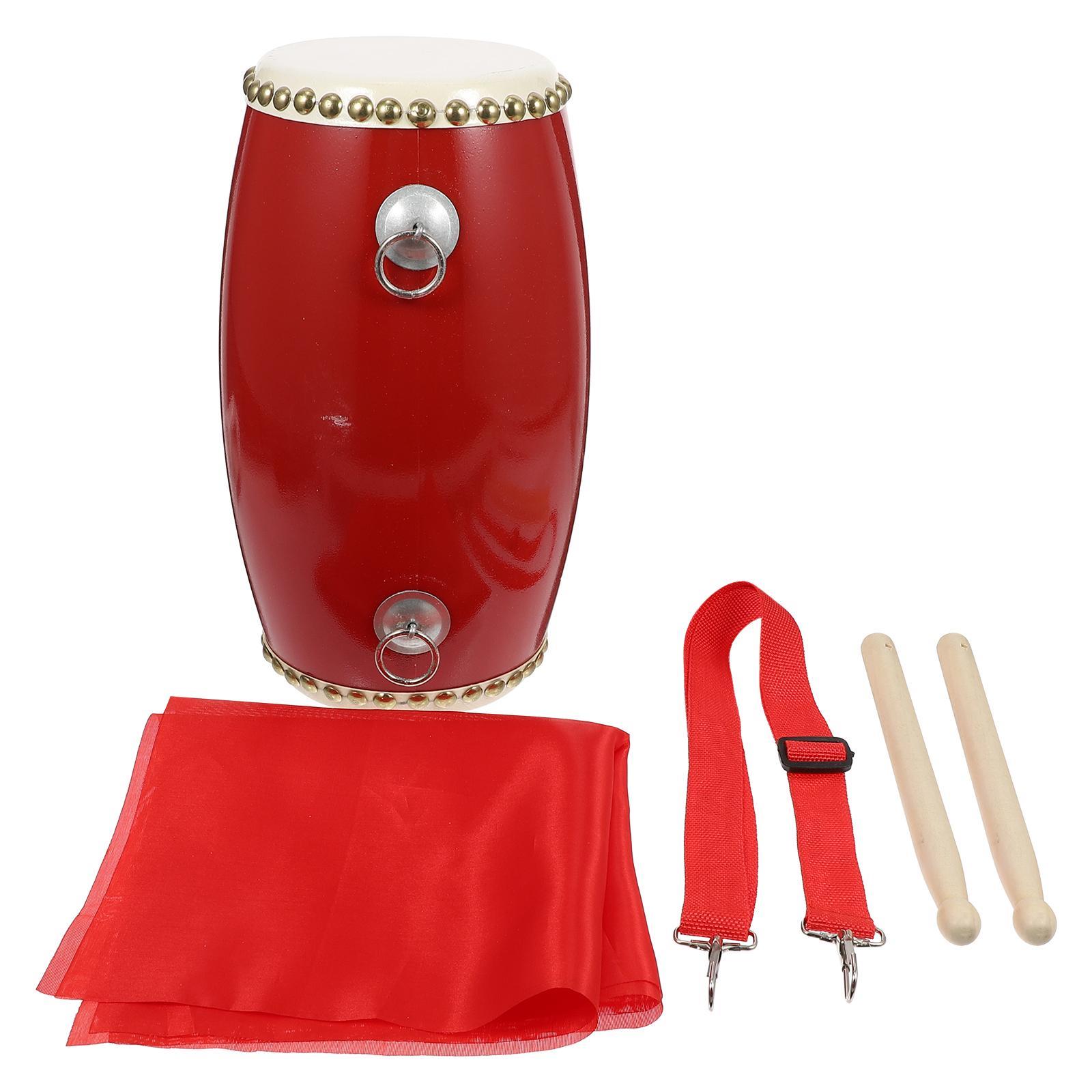 1 Set Traditional Waist Drum Waist Drum Performance Hand Drum