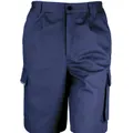 Result Unisex Work-Guard Action Shorts / Workwear (Navy) (M)