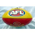 Gold Coast Suns Small 20cm PVC Football