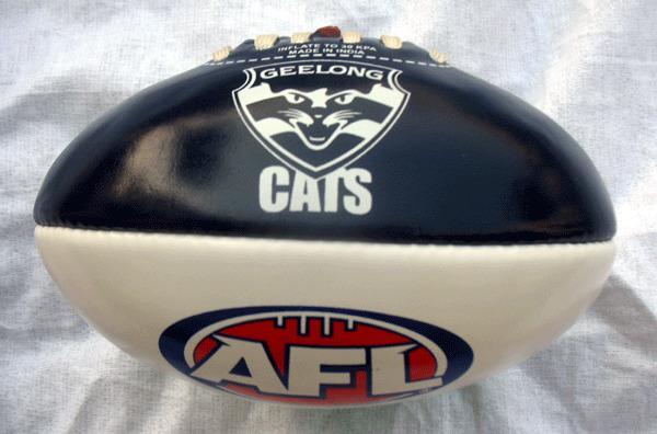 Geelong Cats Small 20cm PVC Football