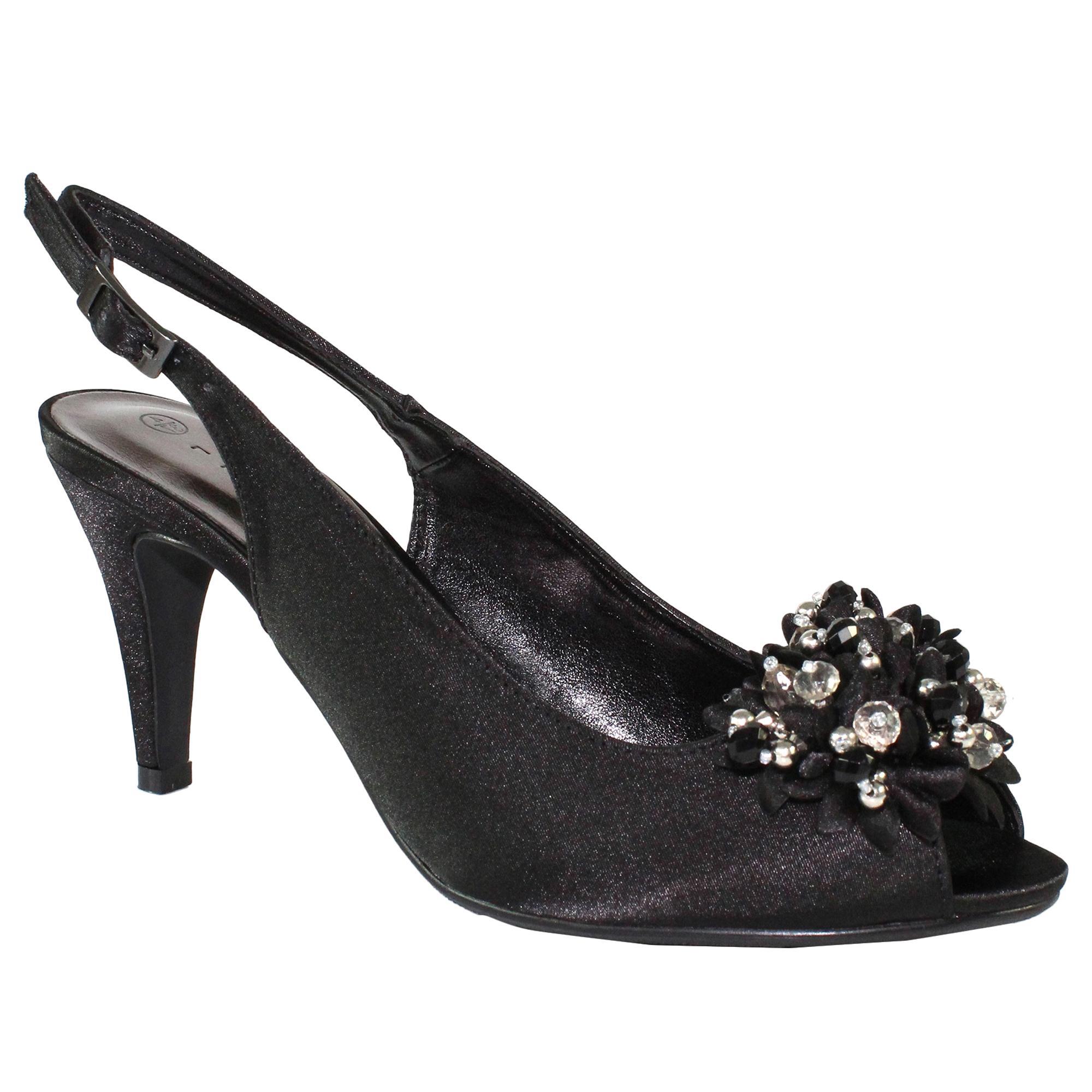 Lunar Womens/Ladies Sabrina Court Shoes (Black) (4 UK)