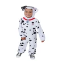 Disney 101 Dalmatians Hooded Jumpsuit Girls/Boys Dog Costume w/Tail