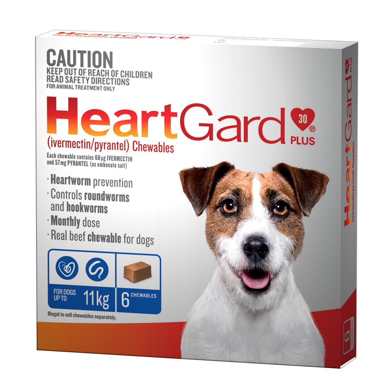 Heartgard Plus Small Dog 6 Pack