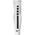 Nike Unisex Adult Pro Elite 2.0 Arm Sleeves (Pack of 2) (White) (L-XL)