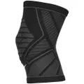 Nike Pro Knitted Knee Brace (Black/Grey) (XL)