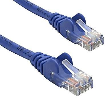 8WARE Cat5e UTP Ethernet Cable 1m 100cm Blue CBA-NC5BL-1M CBAT-RJ45BL-1M