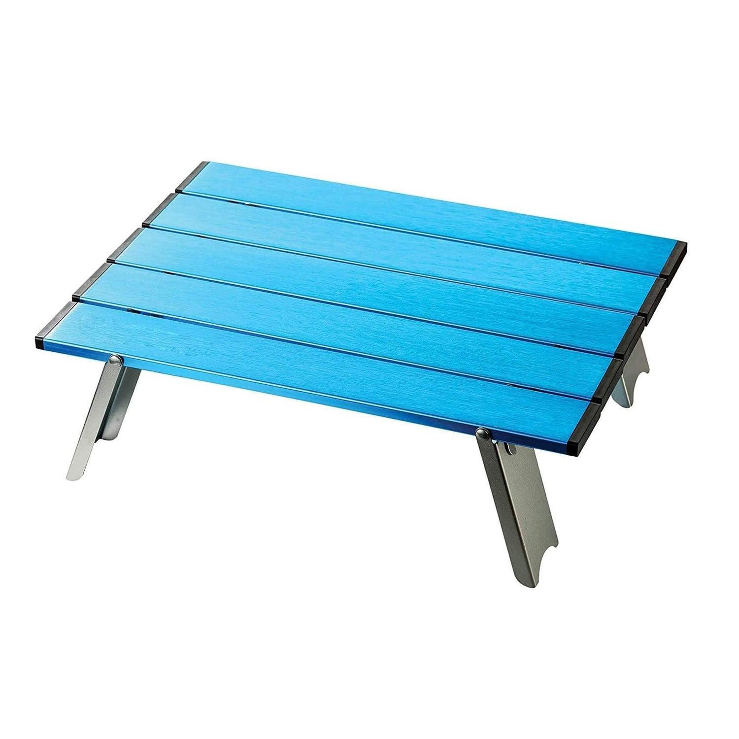 Camping Foldable Picnic Table - Blue