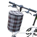Detachable Bike Bicycle Front Basket(Black)