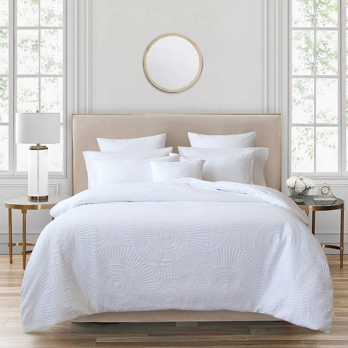 Bianca Byron White Quilt Cover Set Queen