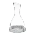 Davis & Waddell Fine Foods Nuvolo Marble Base Glass Decanter Grey/Clear 1L