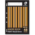 BINDER BOOK OLYMPIC A4 48PAGE 8MM RULED EACH