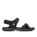Timberland Mens Slip-On Leather Sandals Footwear - Black Nubuck - US 7