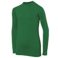 Rhino Childrens Boys Long Sleeve Thermal Underwear Base Layer Vest Top (Bottle Green) (XSY)