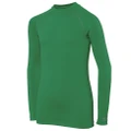 Rhino Childrens Boys Long Sleeve Thermal Underwear Base Layer Vest Top (Green) (5-6)