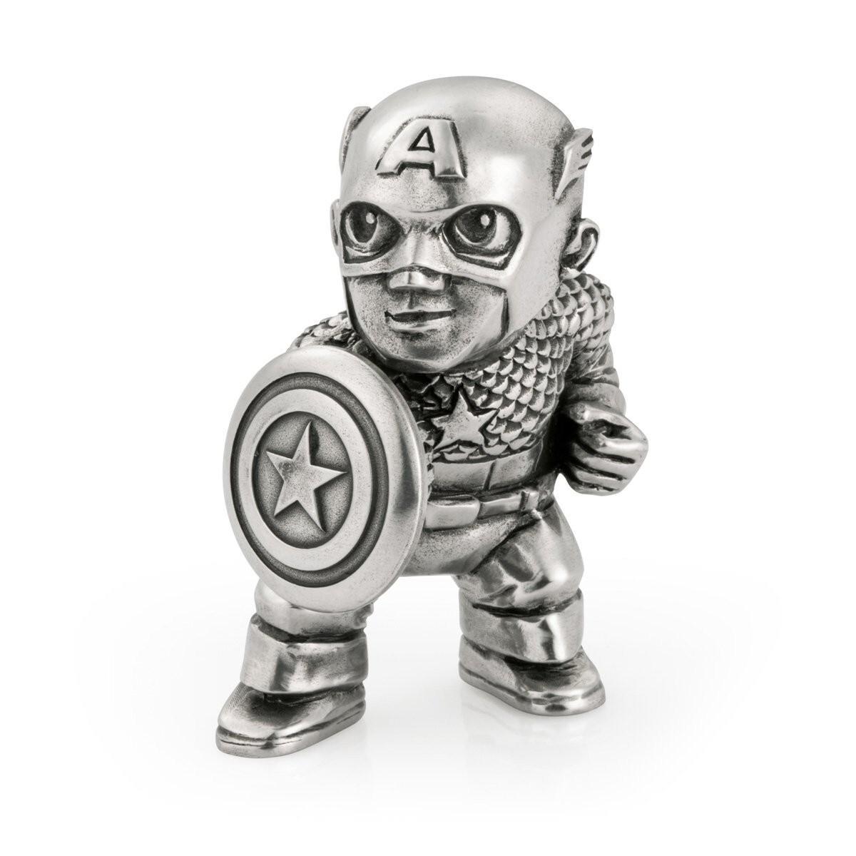 Royal Selangor Licensed Marvel Captain America Mini Figurine