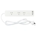 Brilliant Smart Cannes WiFi Powerboard with USB A+C Chargers | 21882/05